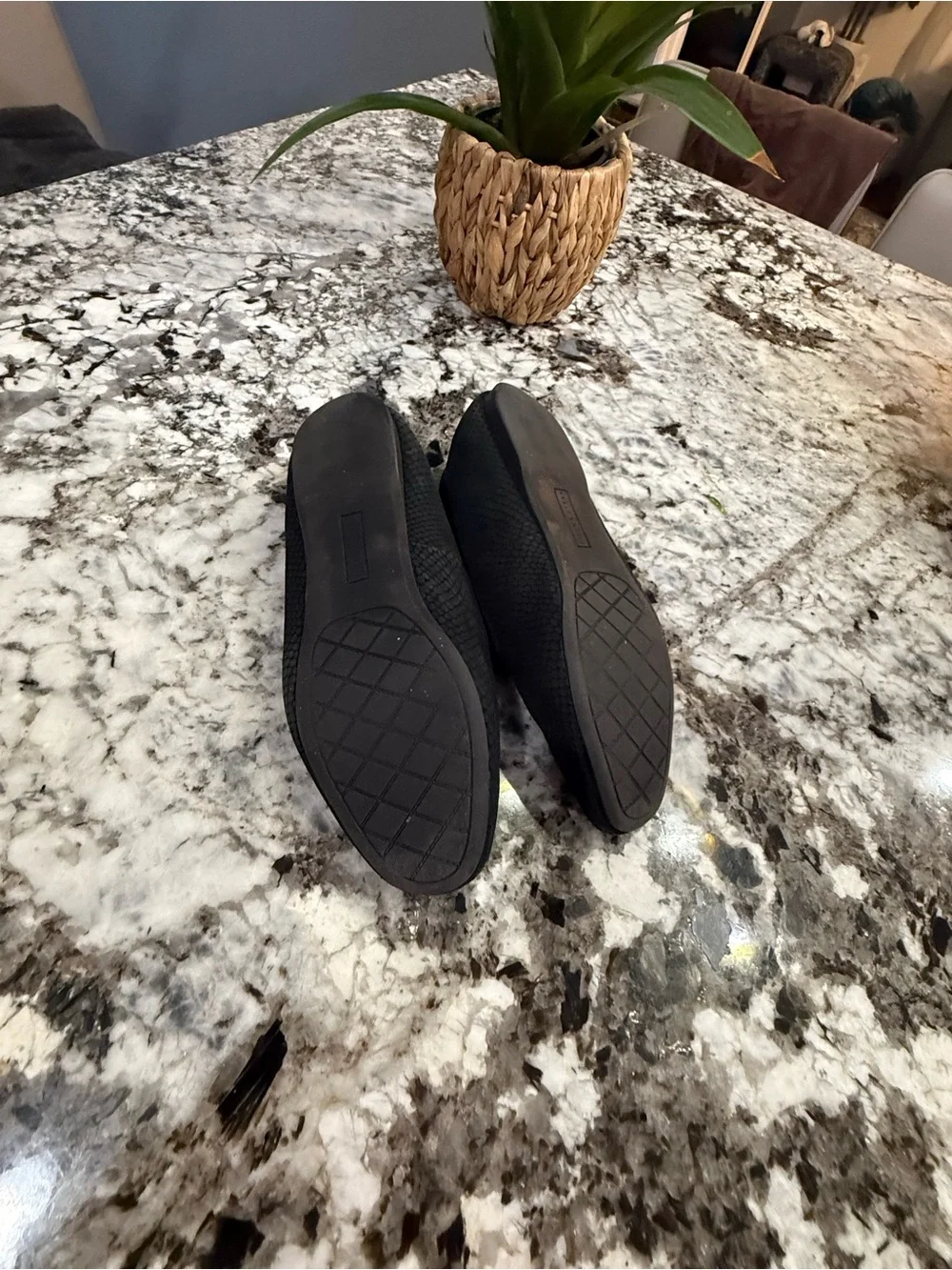 Lucky Brand Peyton Black Slip-On Loafers  woman’s size 10
